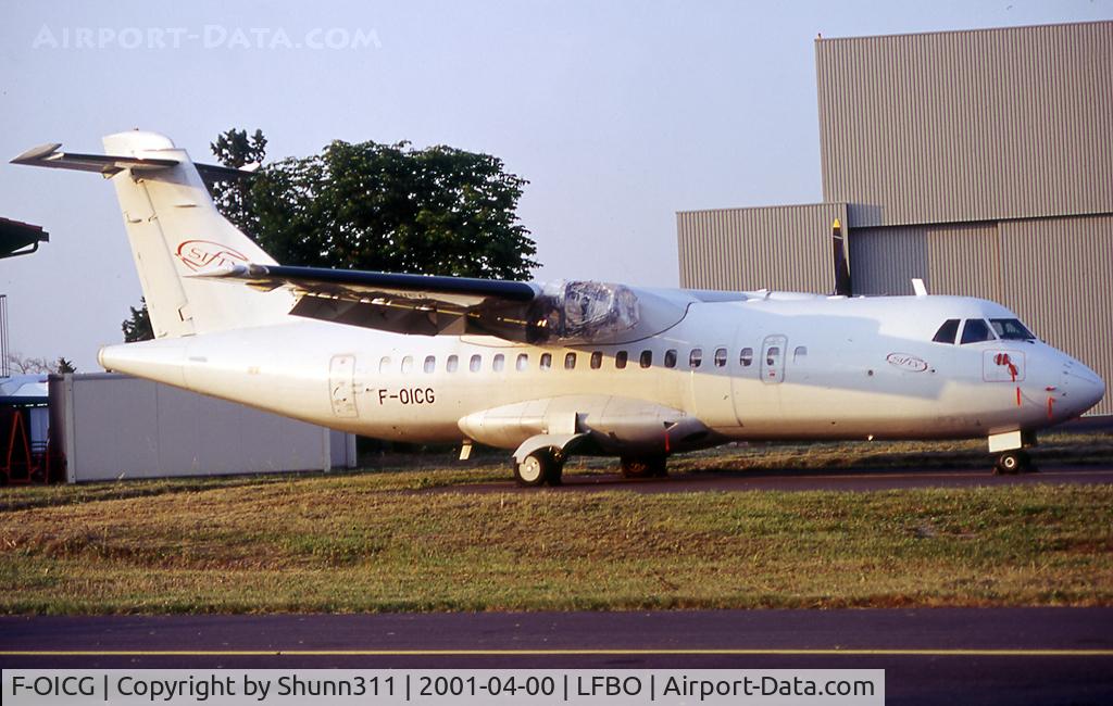 F-OICG, 1985 ATR 42-320 C/N 003, Parked and stored after company bankrupt...