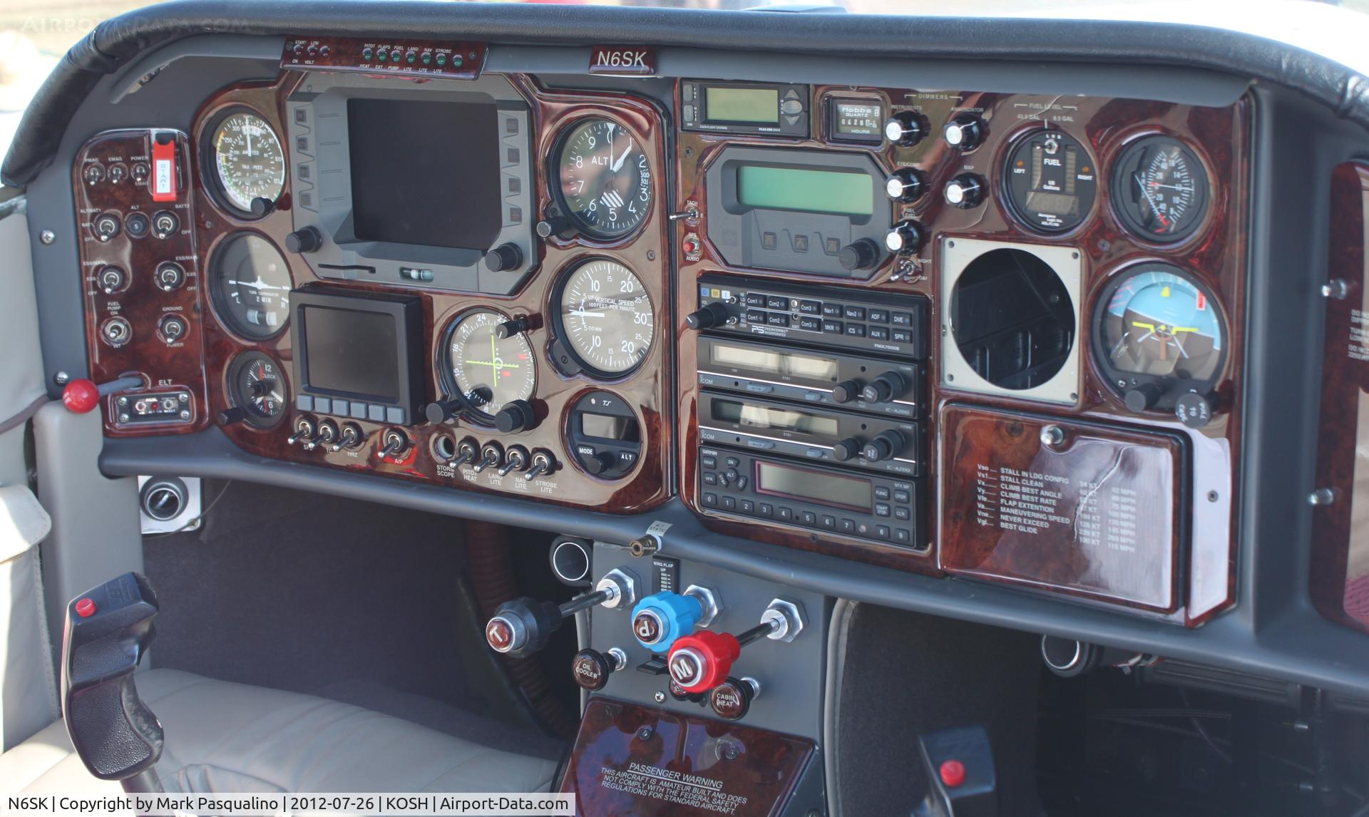 N6SK, 2002 Stoddard-Hamilton Glasair II-S FT C/N 2098, Glasair II-S FT