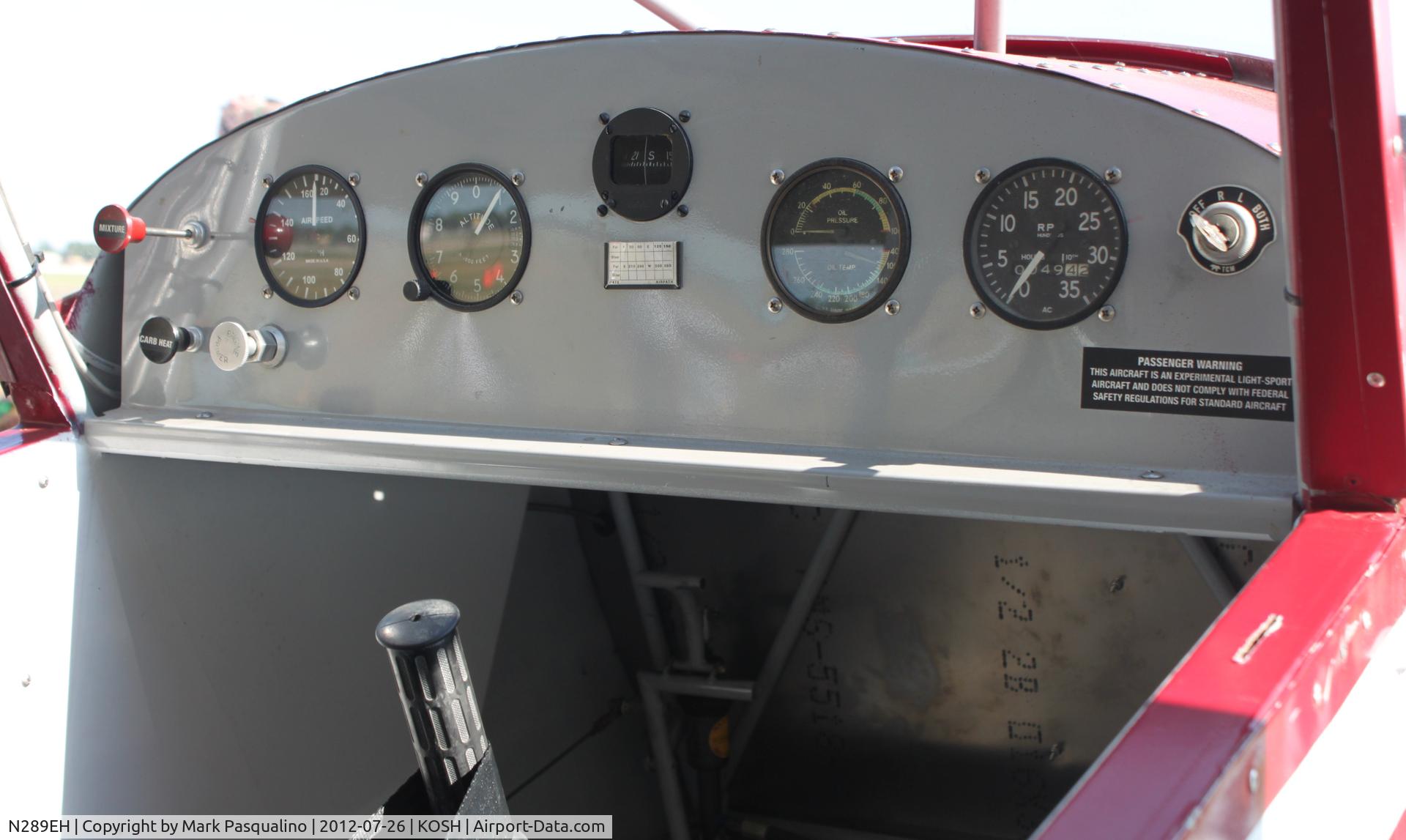 N289EH, Barrows Bearhawk LSA C/N 195611, Bearhawk