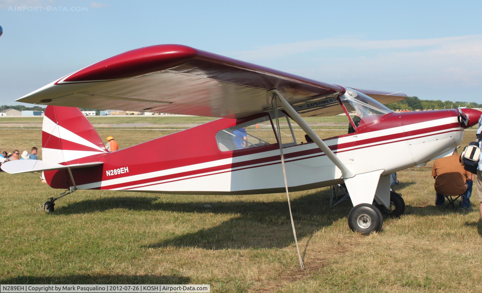 N289EH, Barrows Bearhawk LSA C/N 195611, Bearhawk