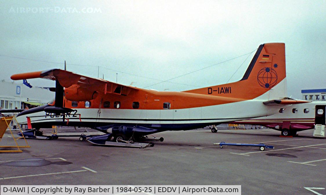 D-IAWI, 1983 Dornier 228-101 C/N 7014, Dornier Do-228-101 [7014] (Dornier) Hannover~D 25/05/1984