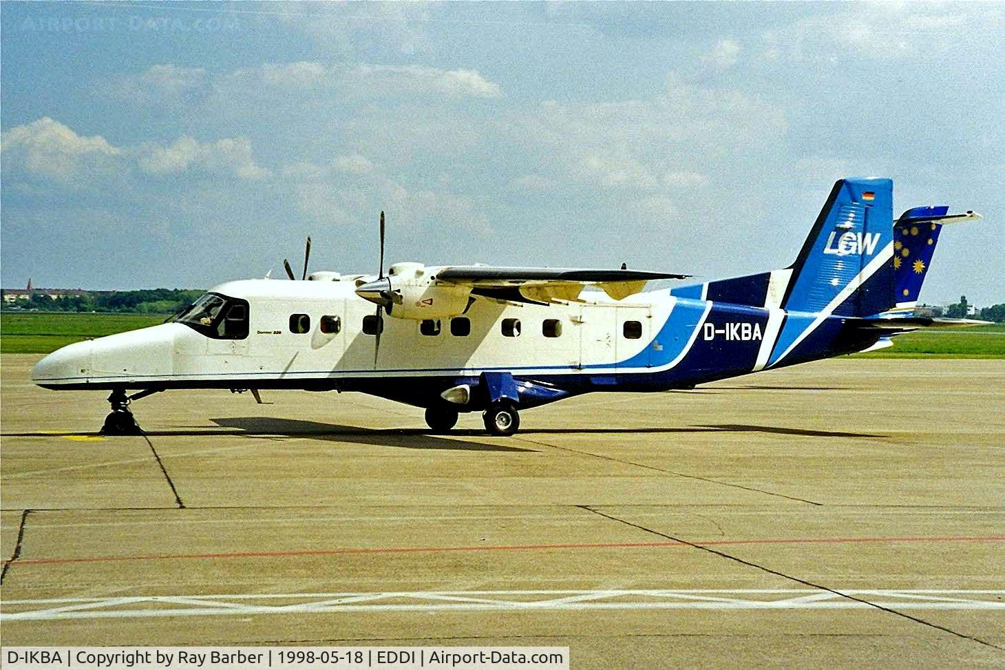 D-IKBA, 1985 Dornier 228-201 C/N 8066, Dornier Do-228-201 [8066] (LGW) Berlin-Templehof~D 18/05/1998