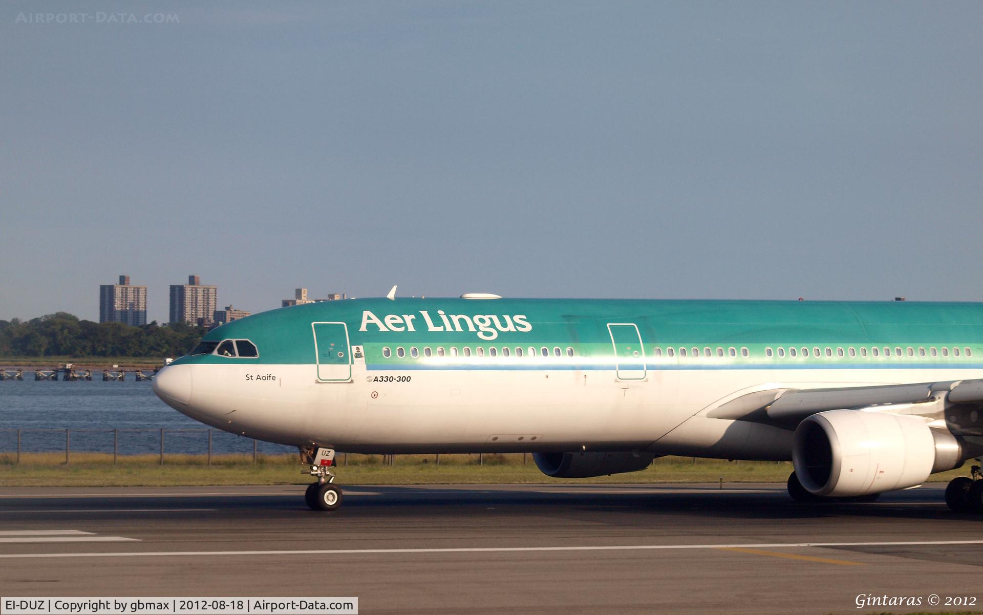 EI-DUZ, 2007 Airbus A330-302 C/N 847, Ready for take-off @ JFK