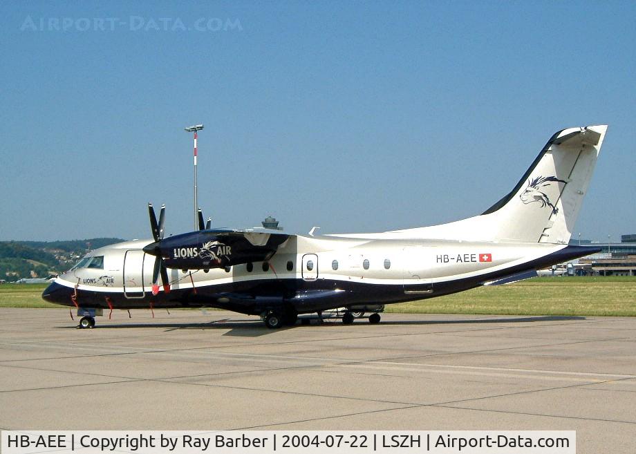 HB-AEE, 1993 Dornier 328-110 C/N 3005, Dornier Do.328-110 [3005] (Lions Air) Zurich~HB 22/07/2004