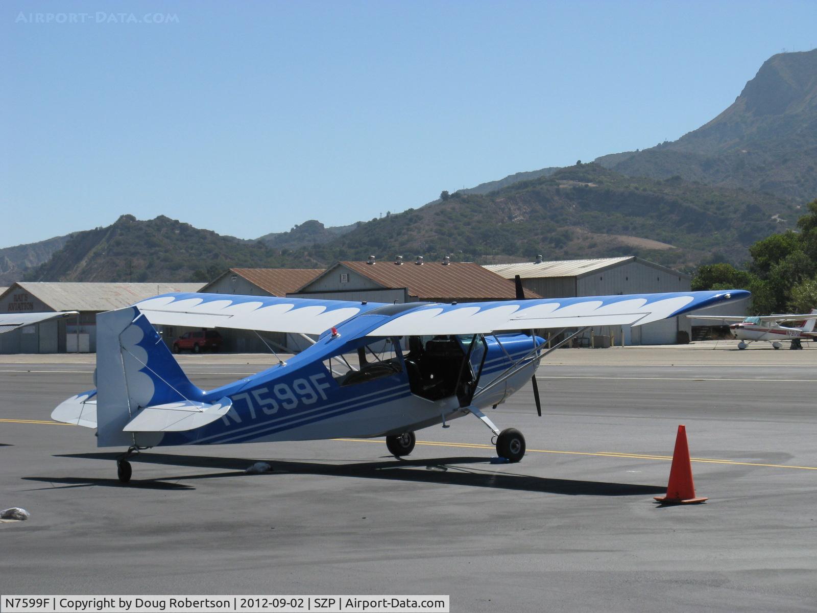N7599F, 1970 Champion 7ECA Citabria C/N 745-70, 1970 Champion 7ECA CITABRIA, Lycoming O-235 115 Hp. This aircraft gives Young Eagles free rides each First Sunday.