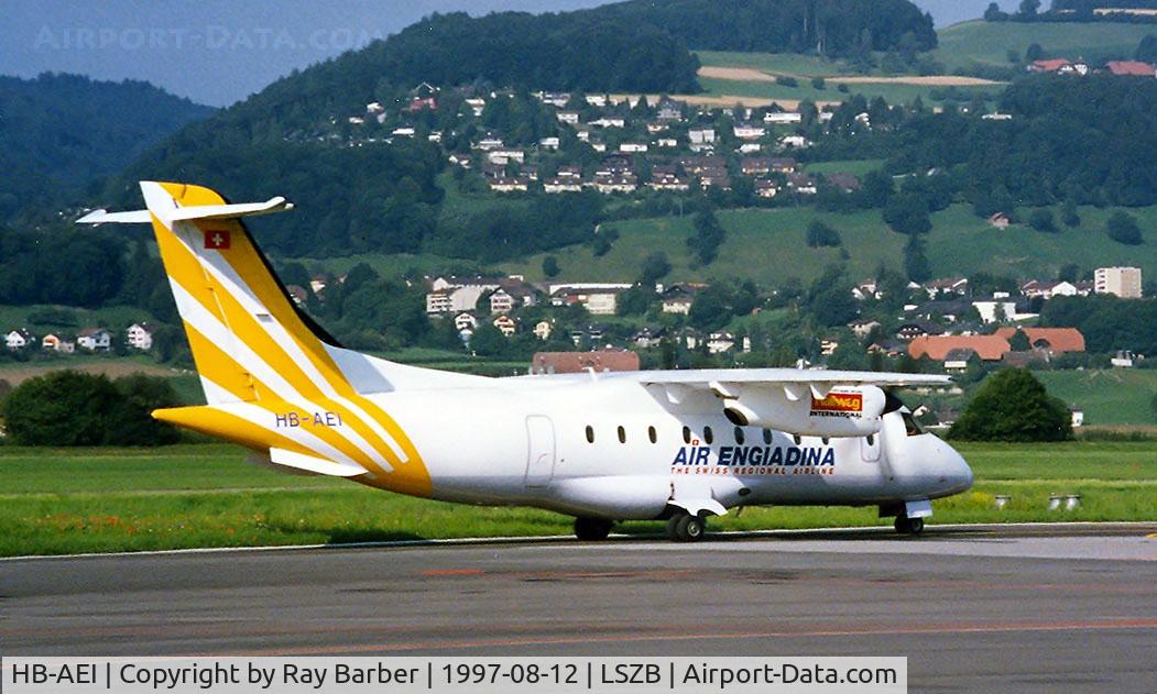 HB-AEI, 1995 Dornier 328-110 C/N 3041, Dornier Do.328-110 [3041] (Air Engiadina) Bern-Belp~HB 12/08/1997