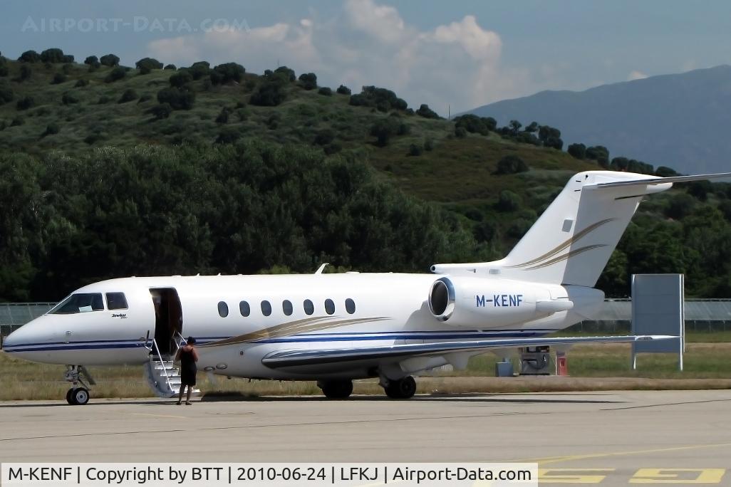 M-KENF, 2009 Hawker Beechcraft 4000 C/N RC-27, Just arrived