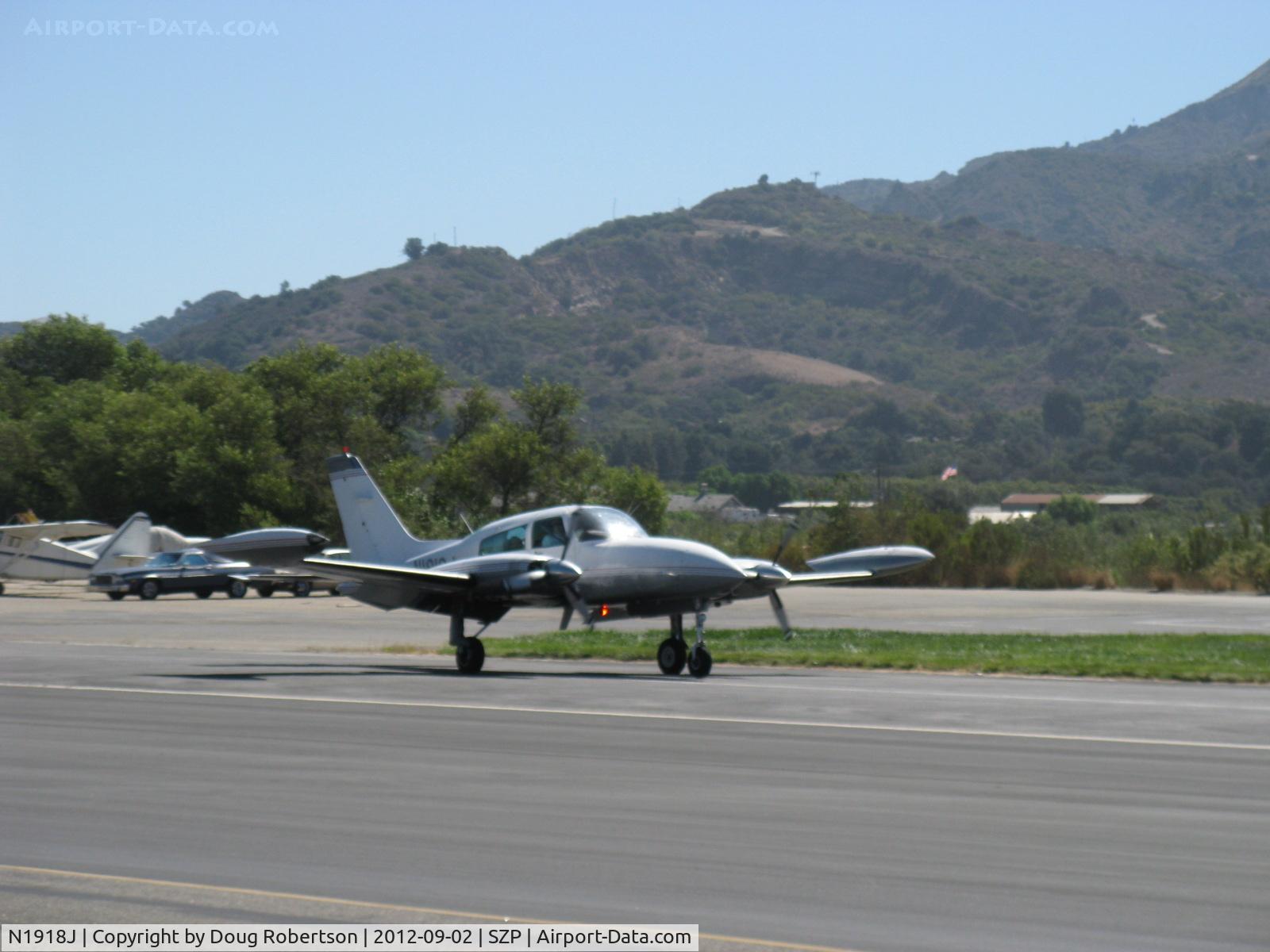 N1918J, 1976 Cessna T310R C/N 310R0703, 1976 Cessna T310R, two Continental TSIO-520-B 285 Hp each turbocharged, landing roll Rwy 22
