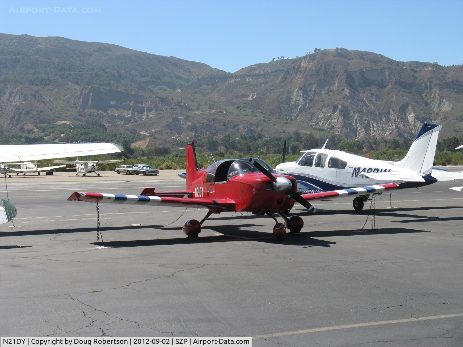 N21DY, 1970 American AA-1 Yankee C/N AA1-0431, 1970 American AA-1, Lycoming O-235 115 Hp