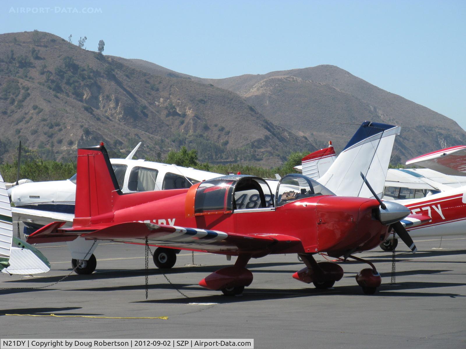 N21DY, 1970 American AA-1 Yankee C/N AA1-0431, 1970 American AA-1, Lycoming O-235 115 Hp
