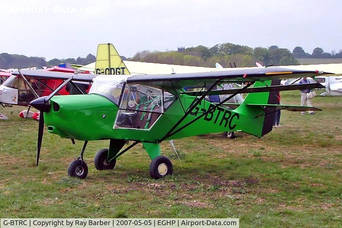 G-BTRC, 1991 Avid Speedwing C/N PFA 189-12076, Avid Speed Wing [PFA 189-12076] Popham~G 05/05/2007