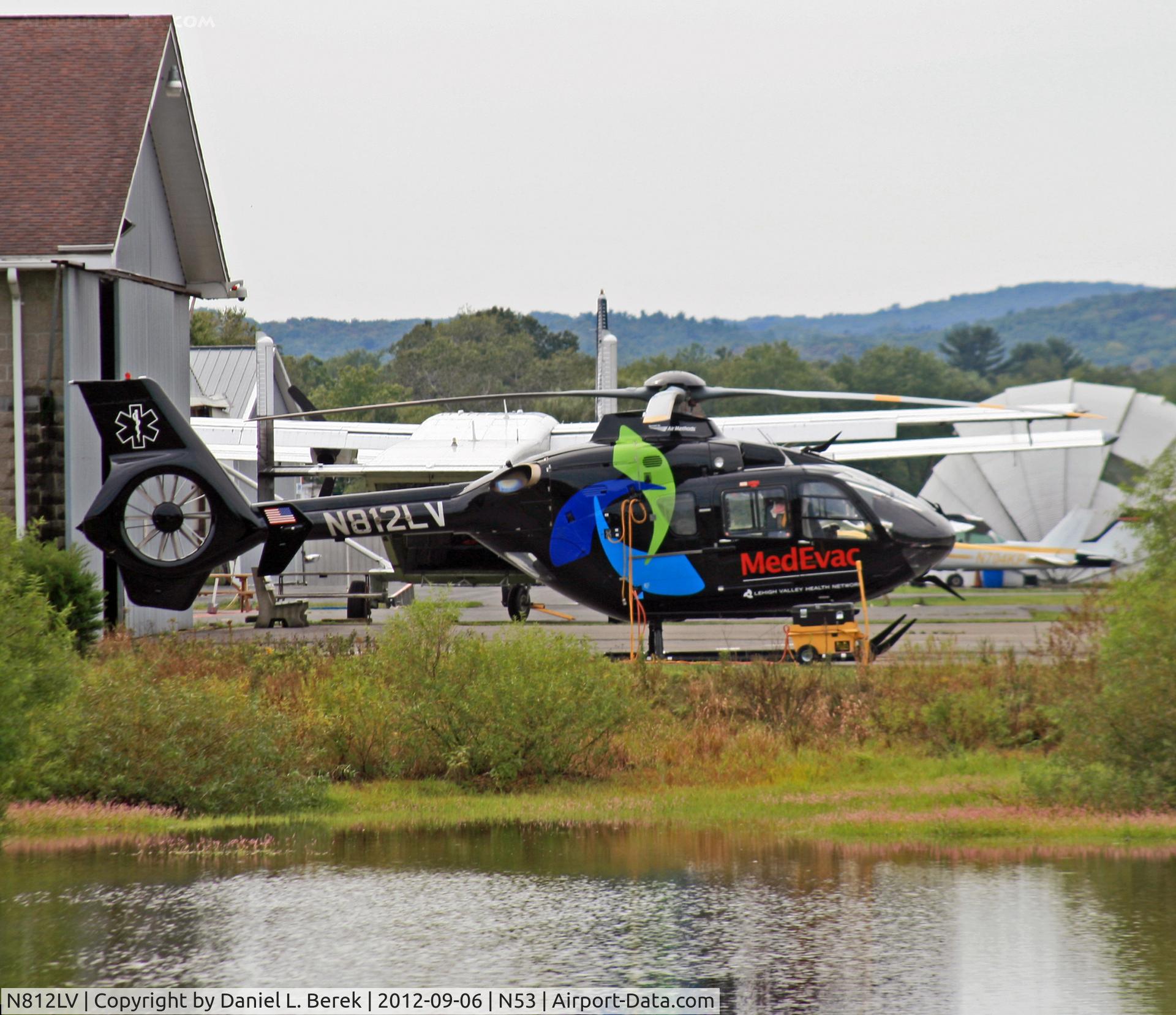 N812LV, 2007 Eurocopter EC-135P-2+ C/N 0614, This Medevac helicopter now flies for the Lehigh Valley Health Network.
