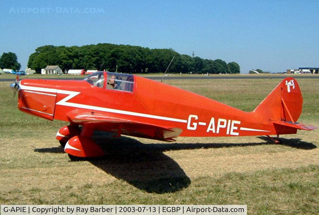 G-APIE, 1958 Tipsy Belfair C/N 535, Tipsy Belfair [535] Kemble~G 13/07/2003