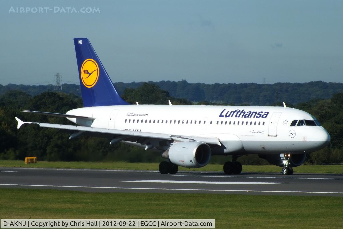 D-AKNJ, 2000 Airbus A319-112 C/N 1172, Lufthansa