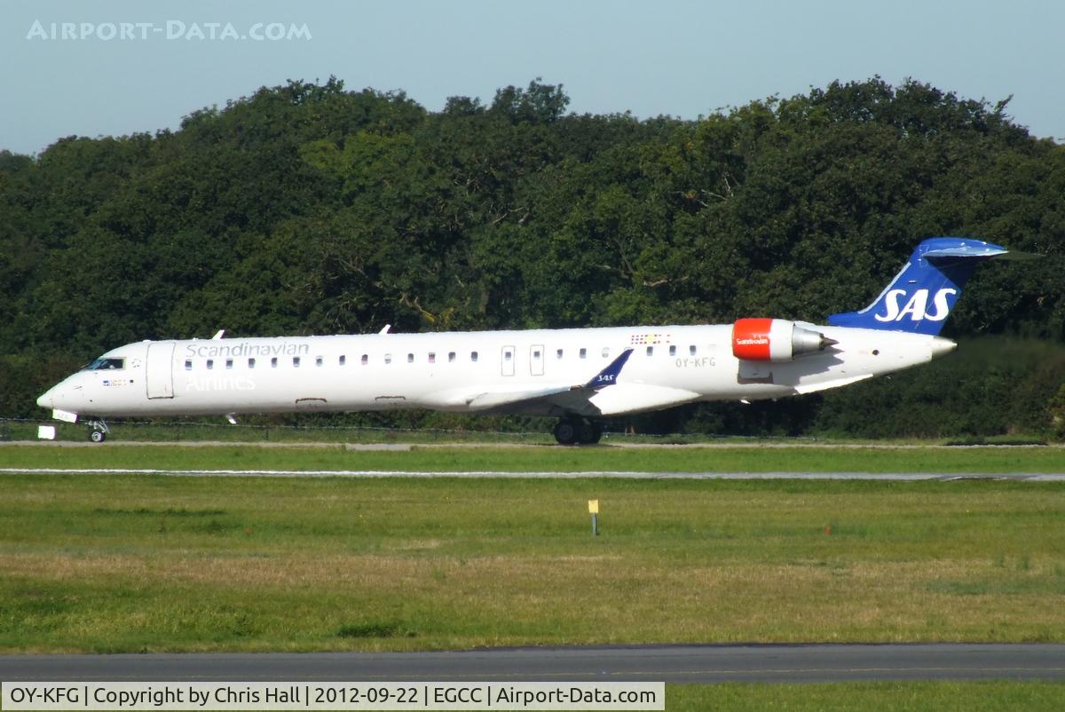 OY-KFG, 2009 Bombardier CRJ-900ER (CL-600-2D24) C/N 15237, SAS Scandinavian