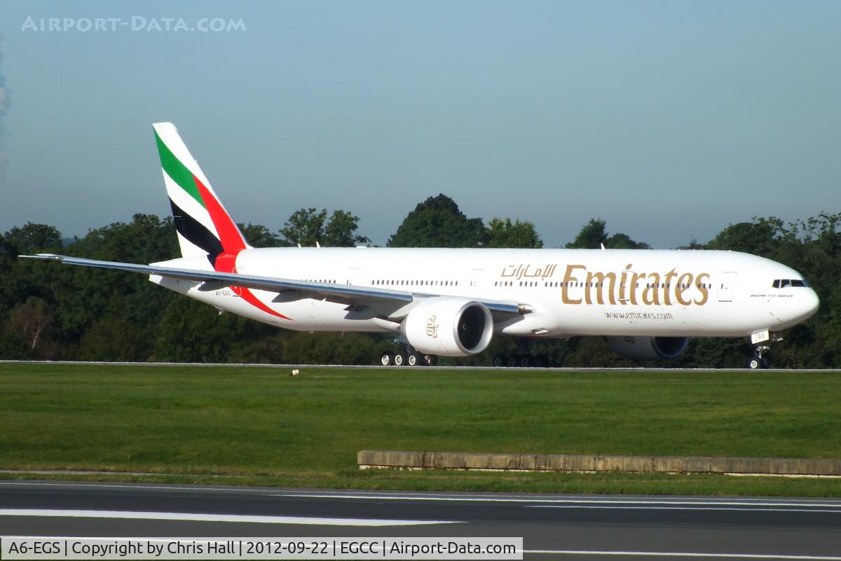A6-EGS, 2012 Boeing 777-31H/ER C/N 41078, Emirates