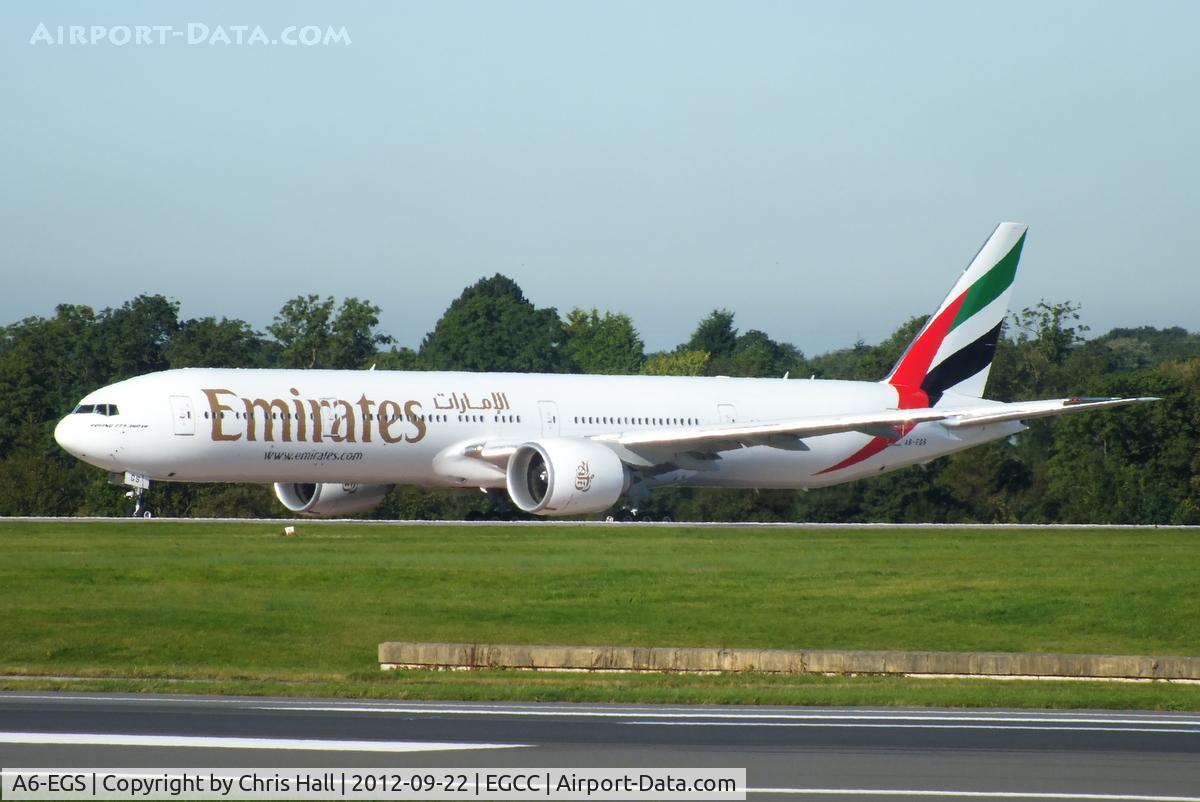 A6-EGS, 2012 Boeing 777-31H/ER C/N 41078, Emirates