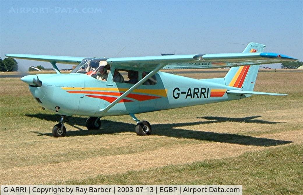 G-ARRI, 1961 Cessna 175B Skylark Skylark C/N 175-57001, Cessna 175B Skylark [57001] Kemble~G 13/07/2003
