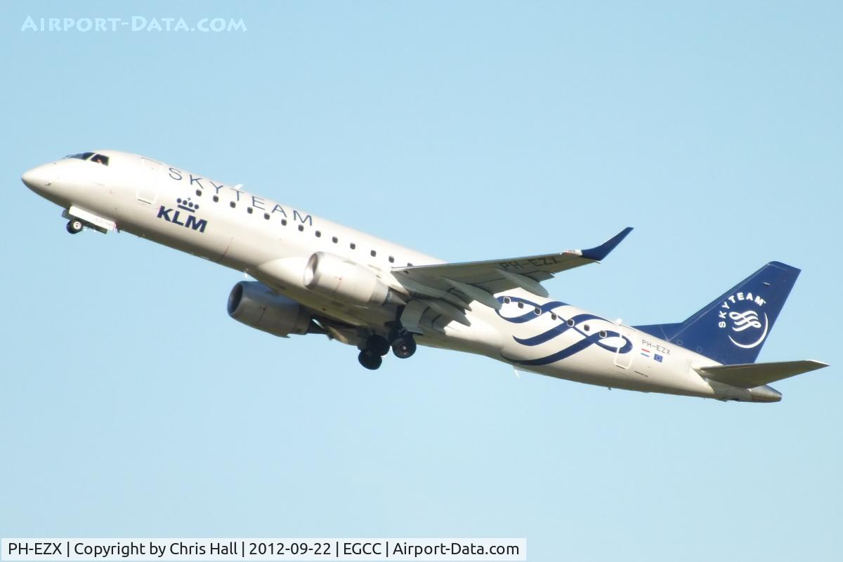 PH-EZX, 2012 Embraer 190LR (ERJ-190-100LR) C/N 19000545, KLM Cityhopper in Skyteam livery