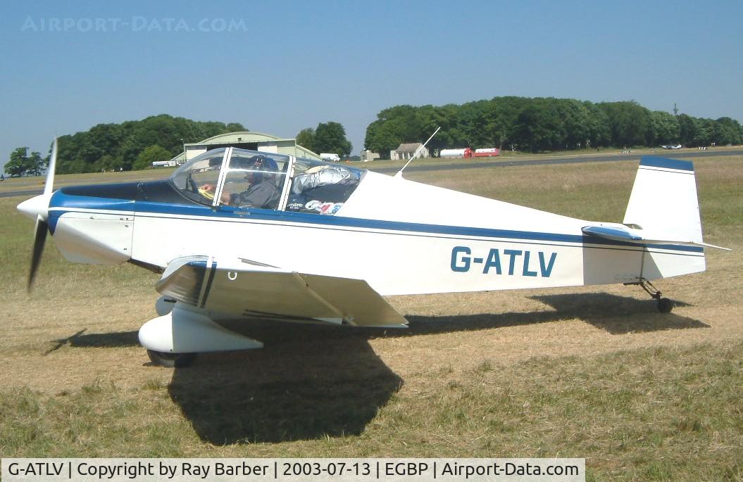 G-ATLV, 1960 Wassmer (Jodel) D-120 Paris Nice C/N 224, Wassmer Jodel D.120 Paris-Nice [224] Kemble~G 13/07/2003