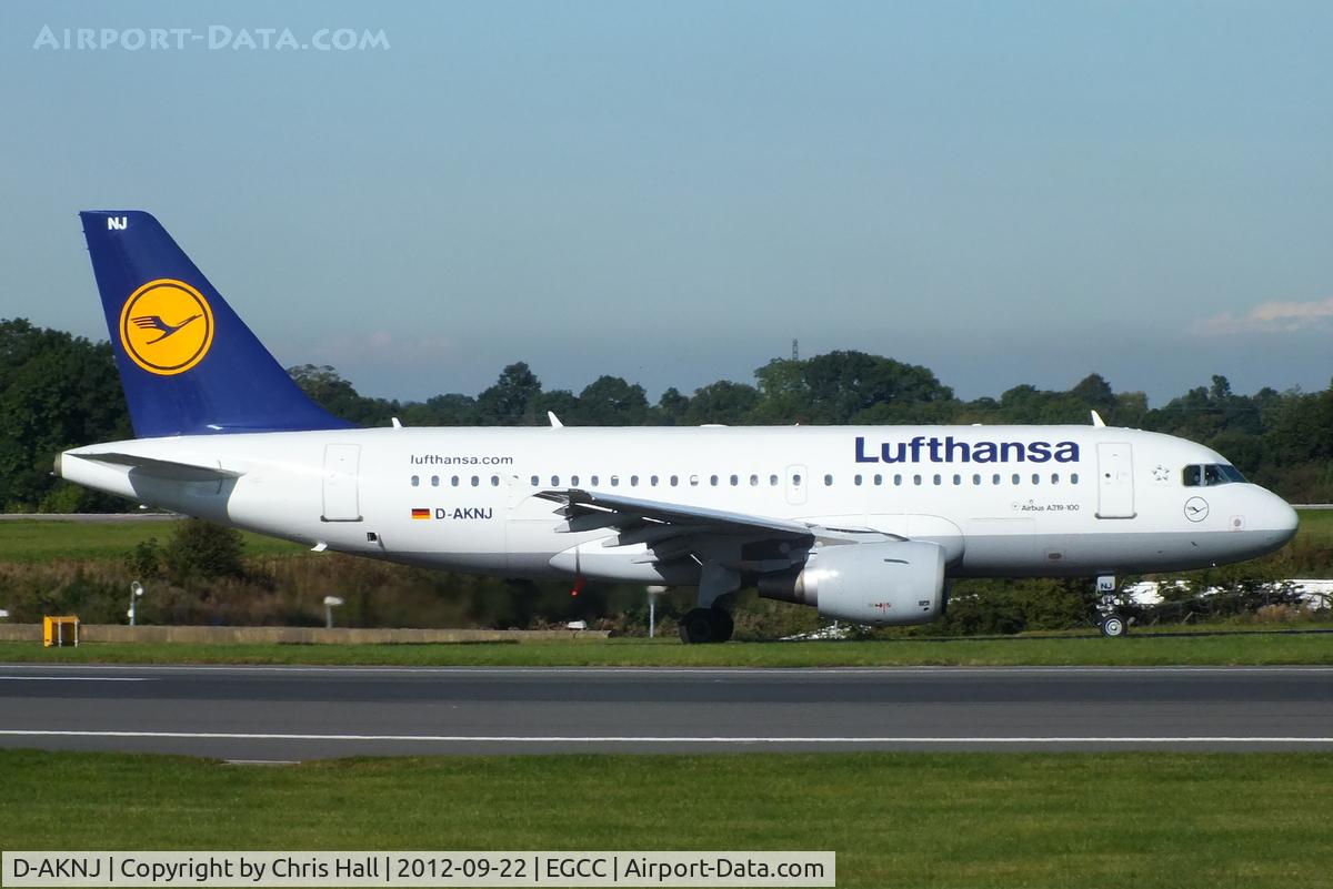 D-AKNJ, 2000 Airbus A319-112 C/N 1172, Lufthansa