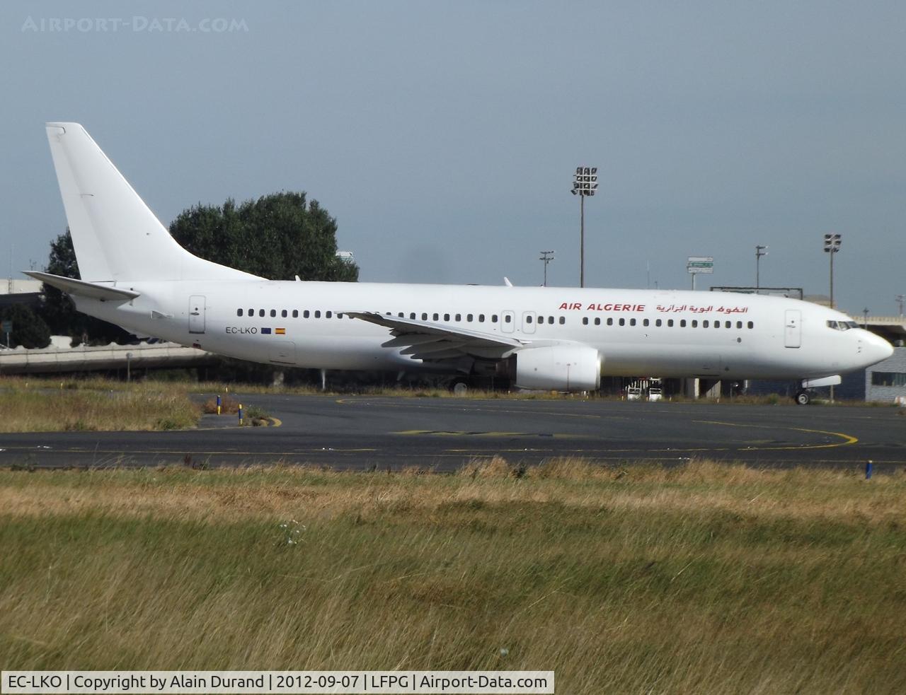 EC-LKO, 1998 Boeing 737-85F C/N 28821, Summer lease to Air Algérie.
