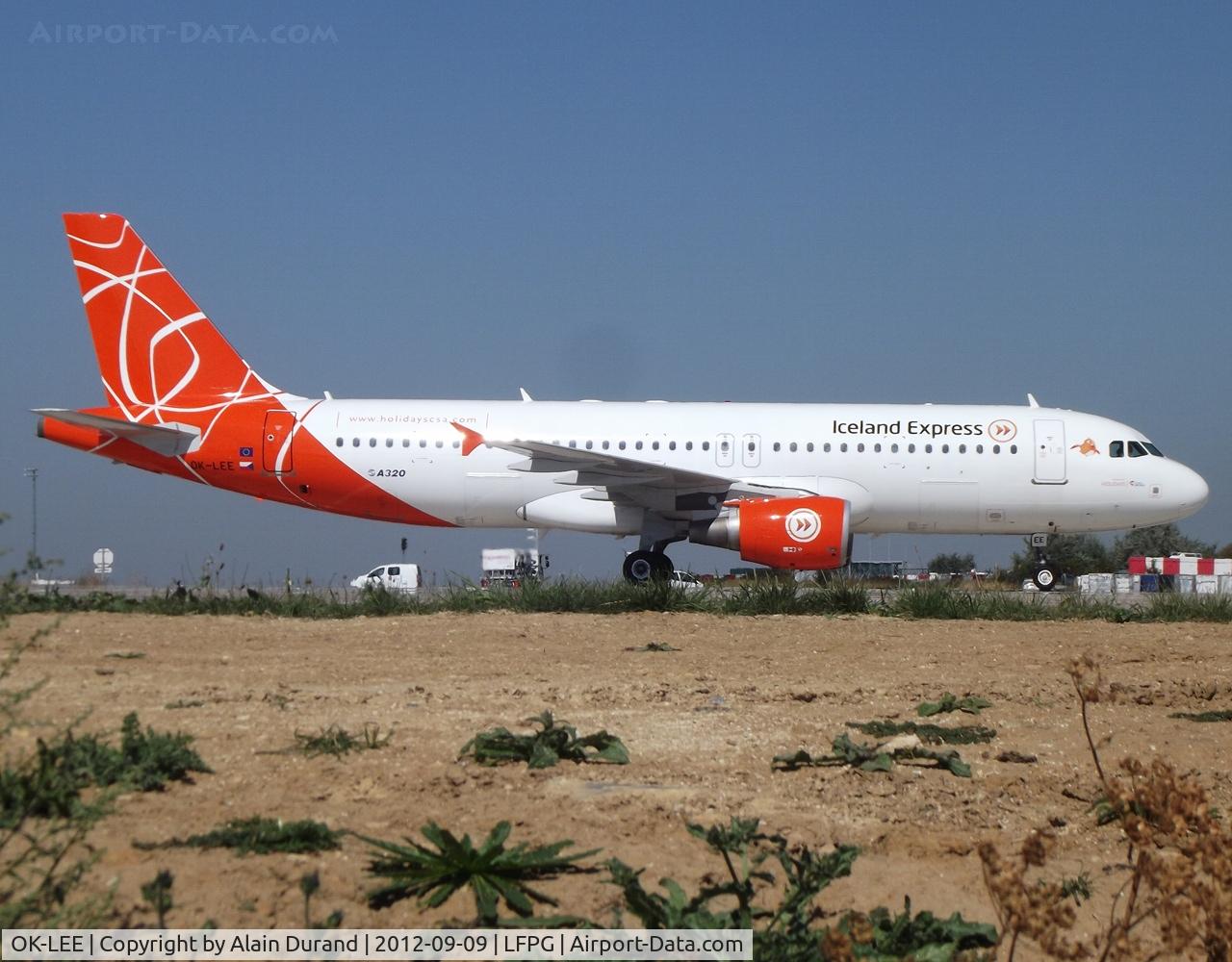 OK-LEE, 2006 Airbus A320-214 C/N 2719, Interestingly, OK-LEE currently appears with Iceland Express main titles.