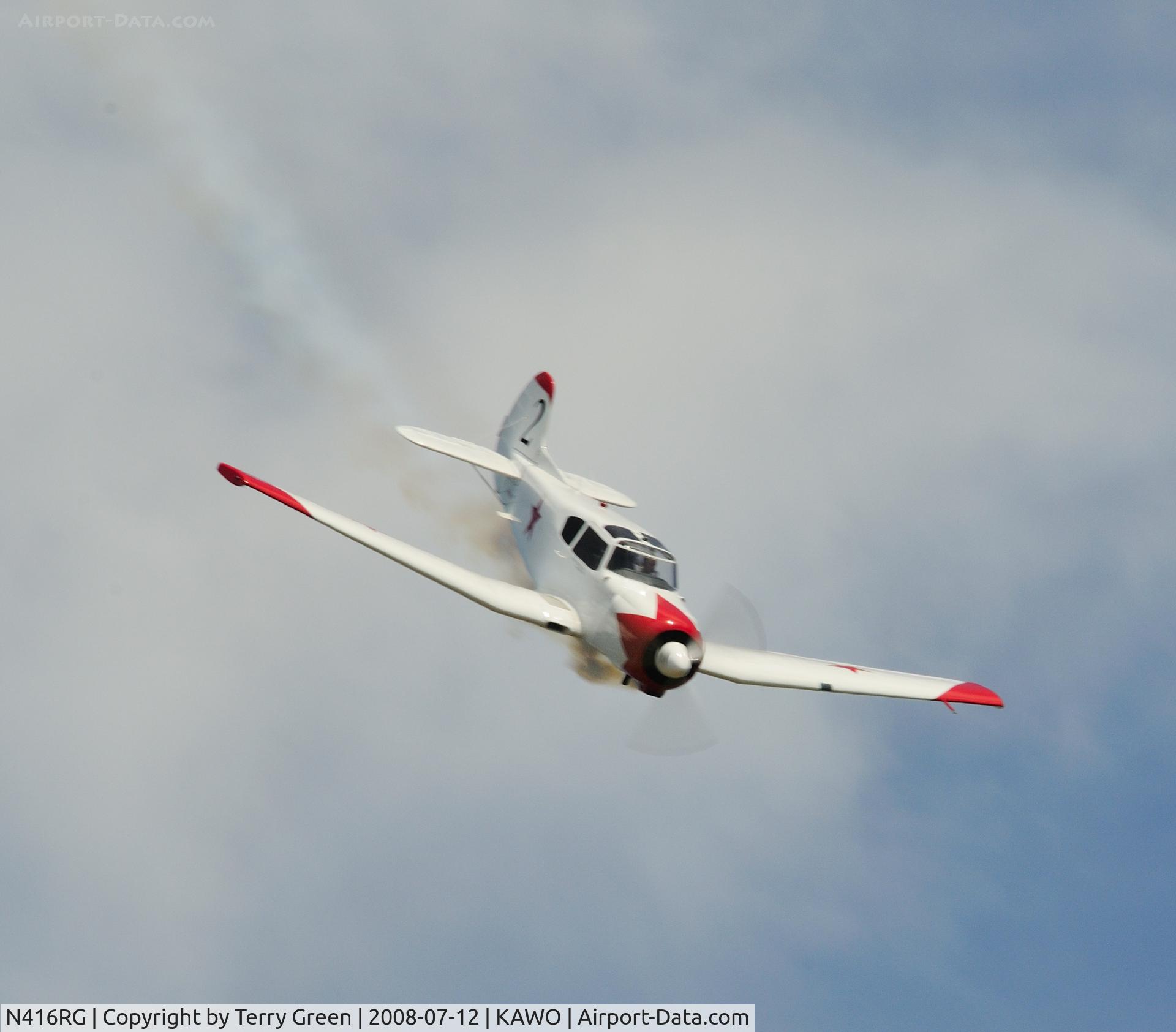 N416RG, 1975 Yakovlev Yak-18 C/N 5200208, EAA Fly-In @ Arlington WA
