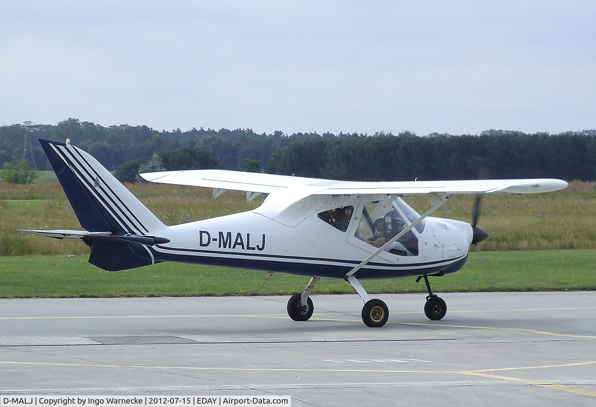 D-MALJ, Flyitalia MD-3 Rider, Flyitalia MD-3 Rider at Strausberg airfield