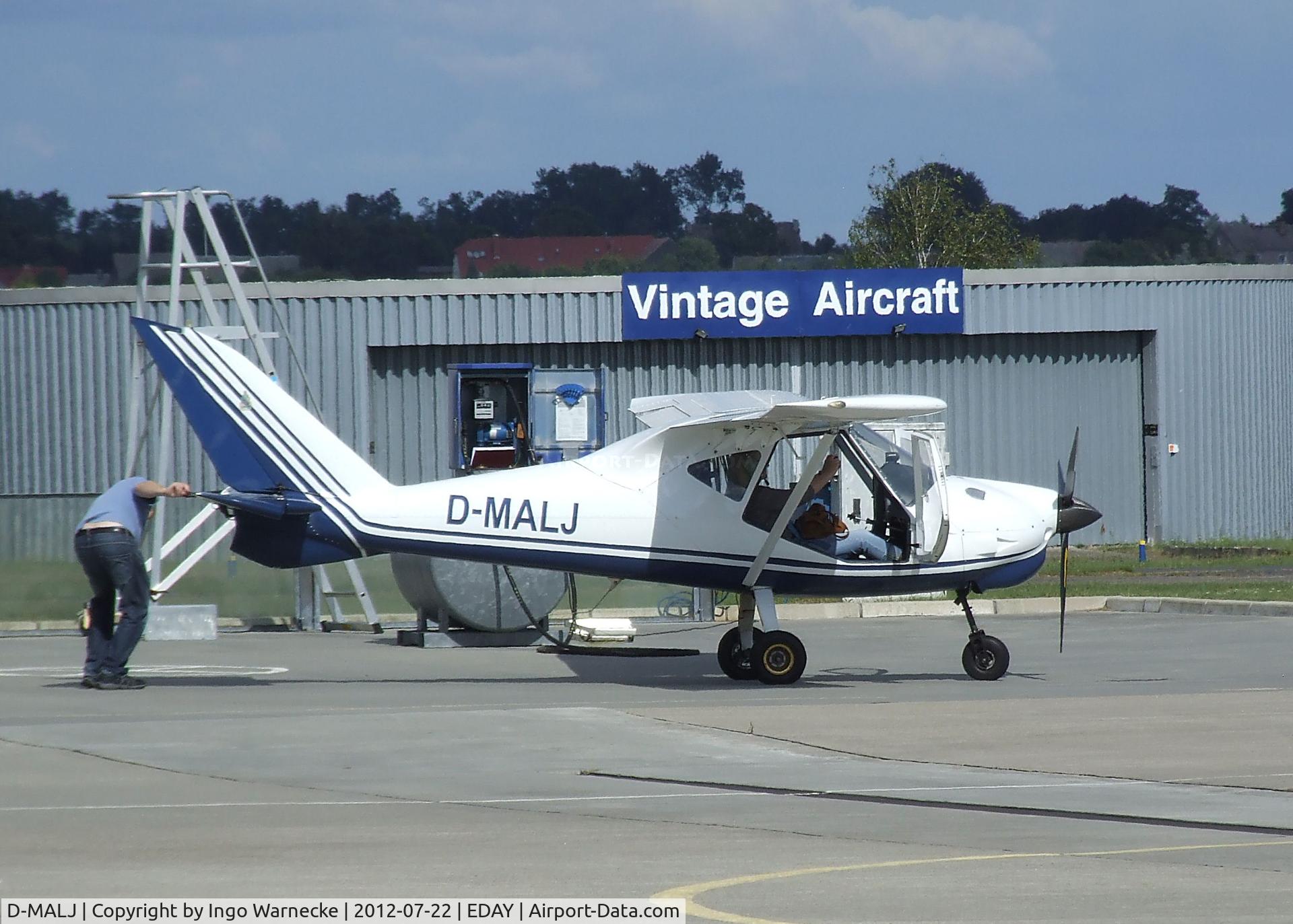 D-MALJ, Flyitalia MD-3 Rider, Flyitalia MD-3 Rider at Strausberg airfield