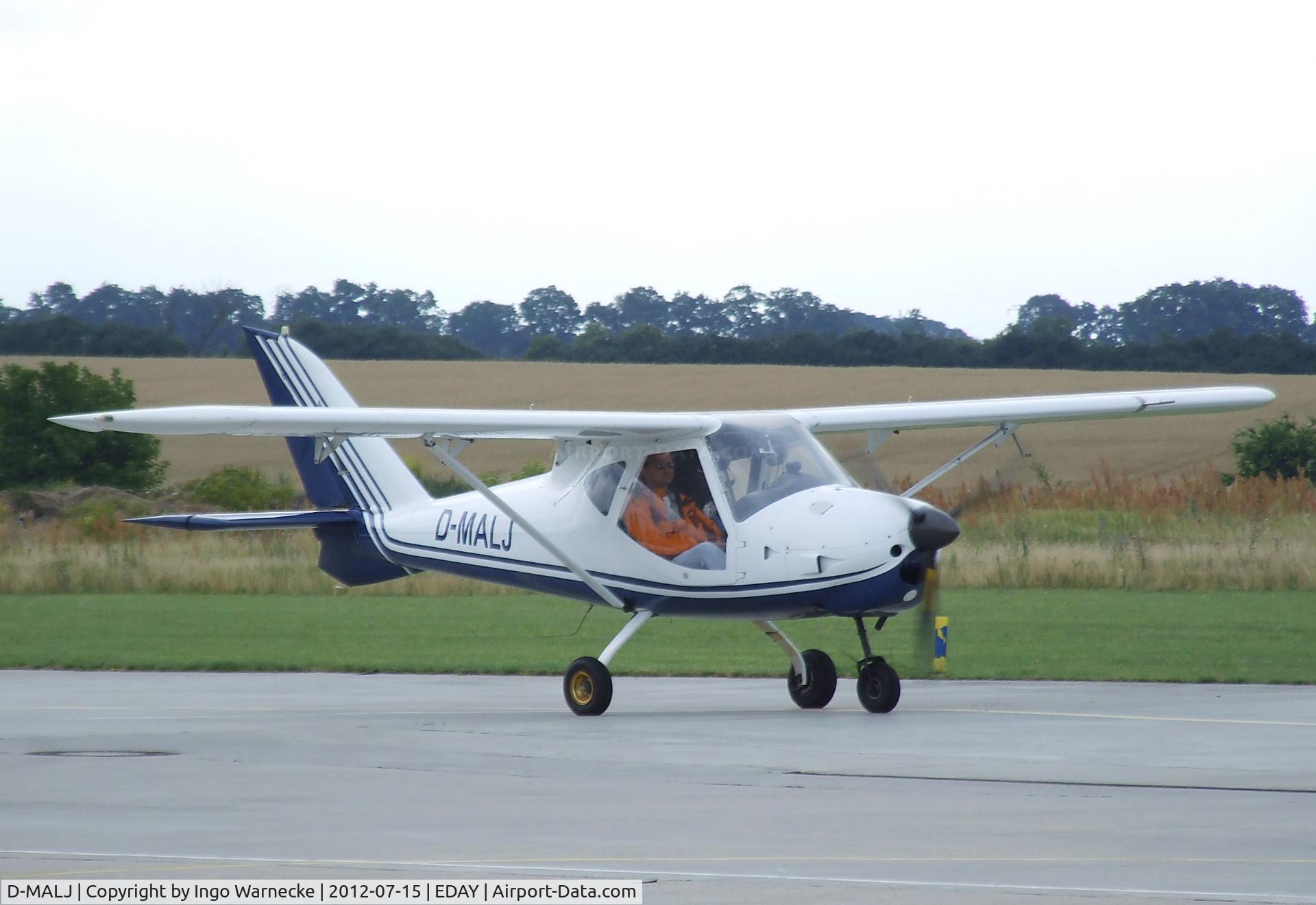 D-MALJ, Flyitalia MD-3 Rider, Flyitalia MD-3 Rider at Strausberg airfield