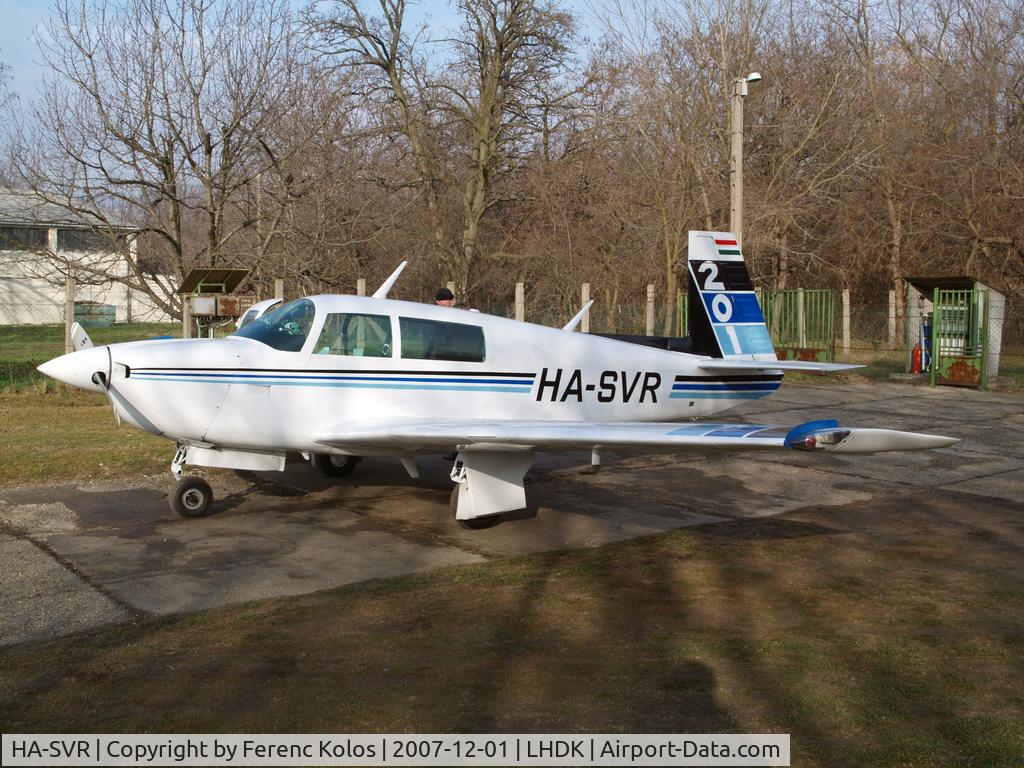 HA-SVR, 1981 Mooney M20J 201 C/N 24-1082, Dunakeszi