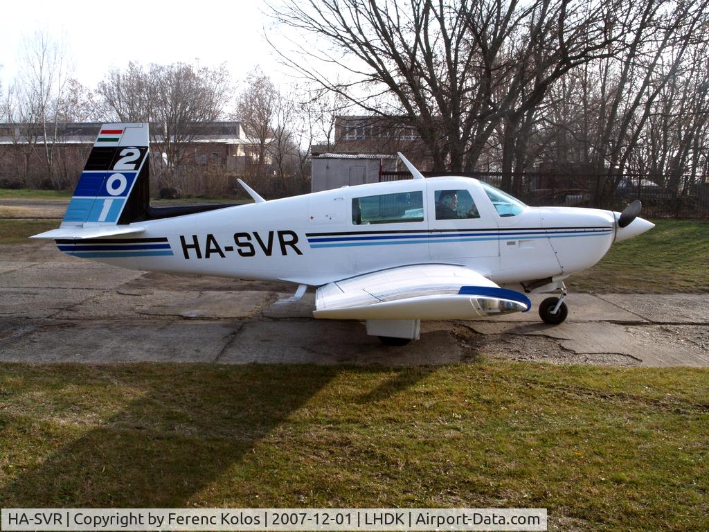 HA-SVR, 1981 Mooney M20J 201 C/N 24-1082, Dunakeszi
