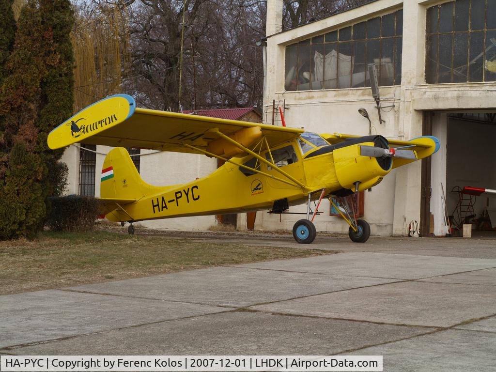 HA-PYC, 1969 PZL-Okecie PZL-101A Gawron C/N 119292, Dunakeszi
