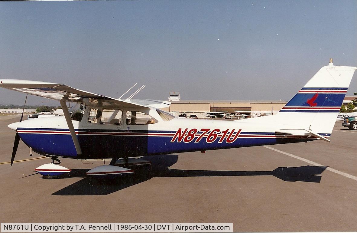 N8761U, 1965 Cessna 172F C/N 17252665, This is Serial number 17252665. Original paint was identical to G-BPVA This is a sister aircraft to G-BPVA after paint job (designed by me).