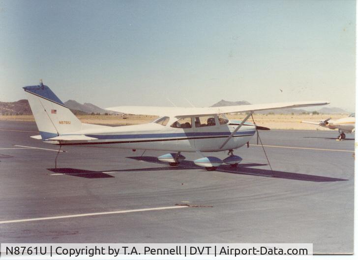 N8761U, 1965 Cessna 172F C/N 17252665, S/n 17252665 before repaint