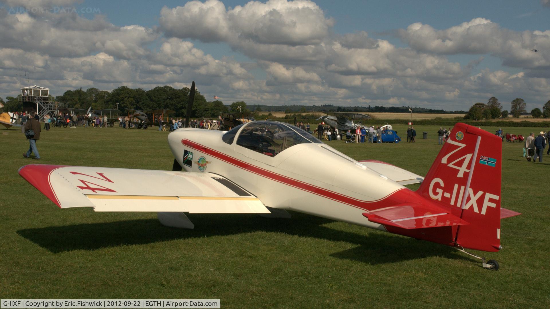 G-IIXF, 2007 Vans RV-7 C/N PFA 323-13844, 1. G-IIXF at Shuttleworth Uncovered - Air Show, Sept. 2012.
