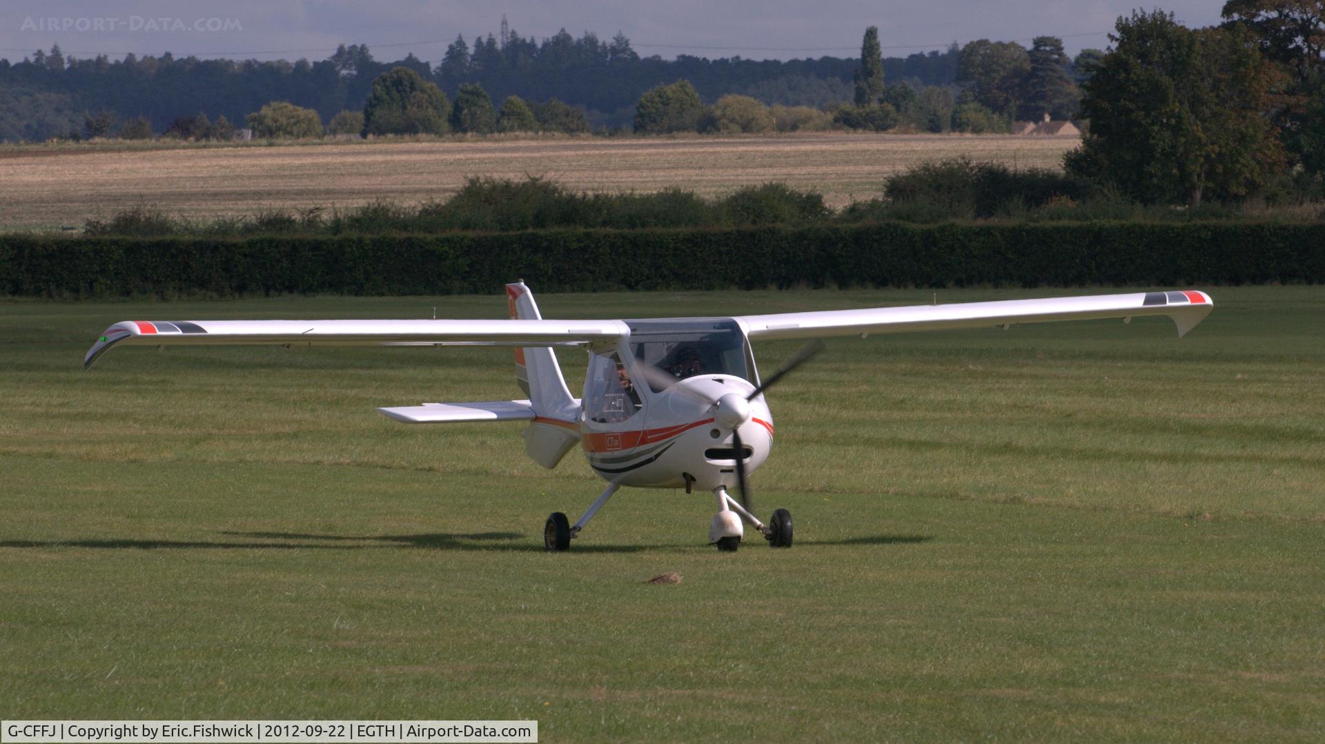 G-CFFJ, 2008 Flight Design CTSW C/N 8391, 3. G-CFFJ at Shuttleworth Uncovered - Air Show, Sept. 2012.
