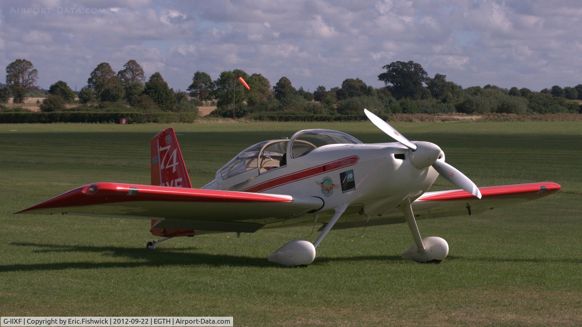 G-IIXF, 2007 Vans RV-7 C/N PFA 323-13844, 3. G-IIXF at Shuttleworth Uncovered - Air Show, Sept. 2012.