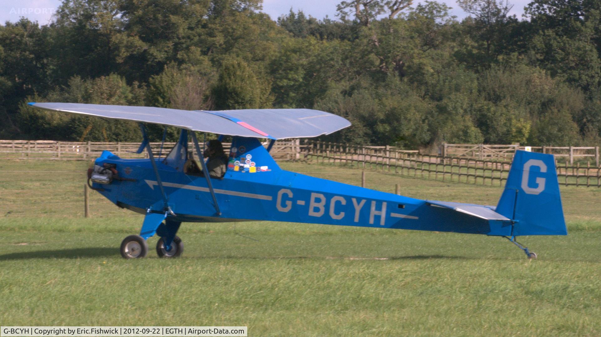 G-BCYH, 1976 Slingsby T-31 Cadet Motor Glider III C/N PFA 1568, 1. G-BCYH at Shuttleworth Uncovered - Air Show, Sept. 2012.