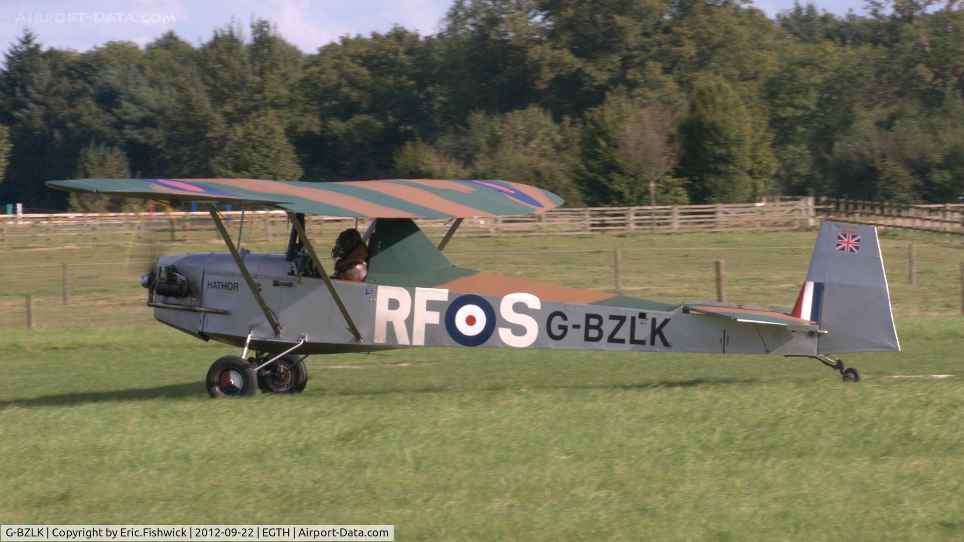 G-BZLK, 2006 Slingsby T-31 Cadet Motor Glider III C/N PFA 042-13629, 1. G-BZLK at Shuttleworth Uncovered - Air Show, Sept. 2012.