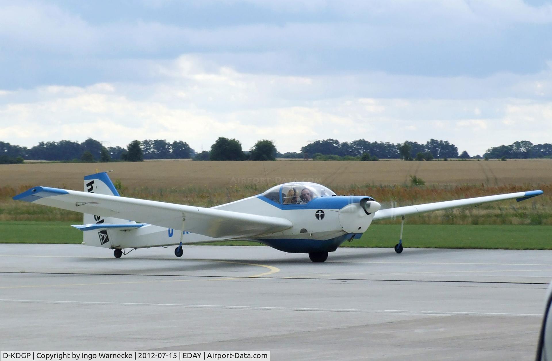 D-KDGP, Scheibe SF-25C Falke C/N 0000, Scheibe SF-25A Falke at Strausberg airfield
