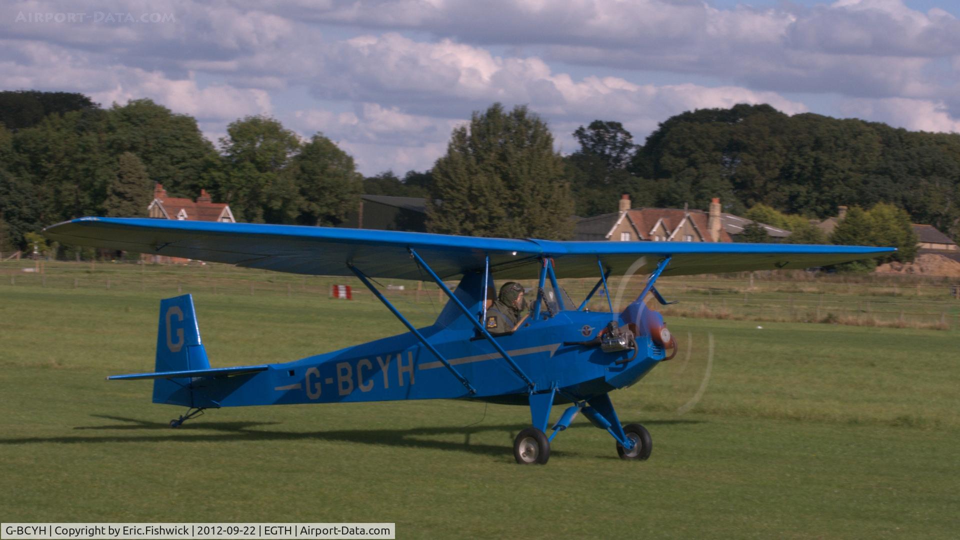 G-BCYH, 1976 Slingsby T-31 Cadet Motor Glider III C/N PFA 1568, 3. G-BCYH at Shuttleworth Uncovered - Air Show, Sept. 2012.
