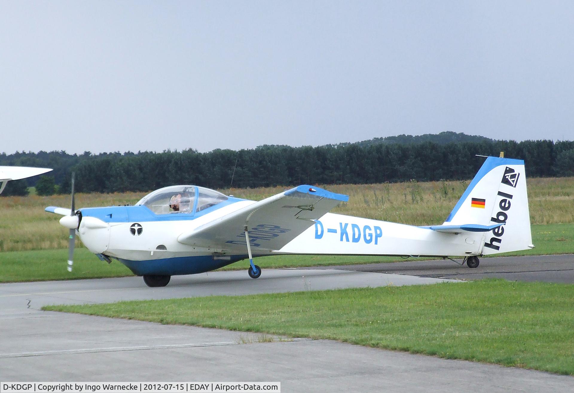 D-KDGP, Scheibe SF-25C Falke C/N 0000, Scheibe SF-25A Falke at Strausberg airfield