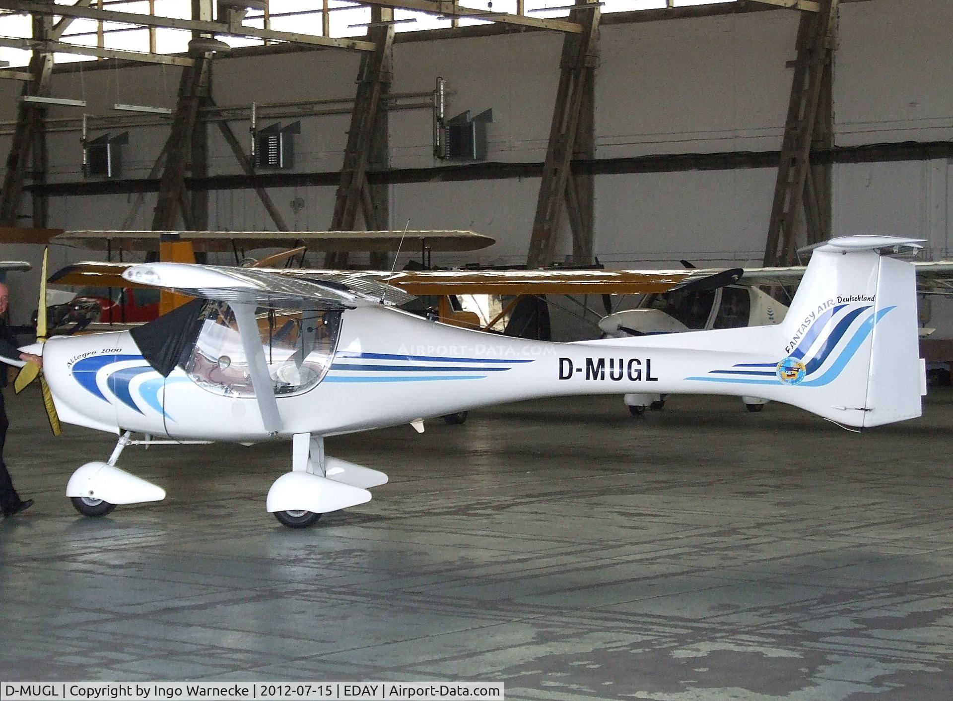 D-MUGL, Fantasy Air Allegro 2000 C/N Not found D-MUGL, Fantasy Air Allegro 2000 at Strausberg airfield