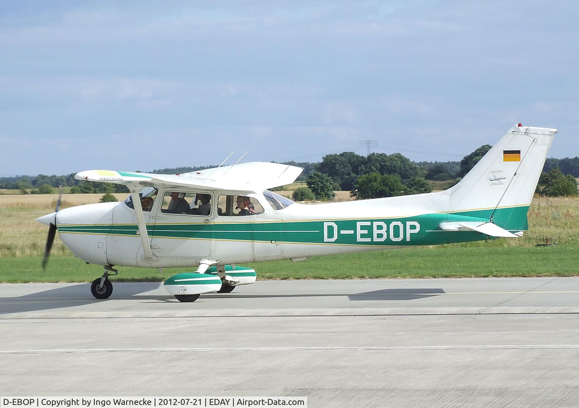 D-EBOP, Reims F172N Skyhawk C/N 1865, Cessna (Reims) F127N Skyhawk at Strausberg airfield