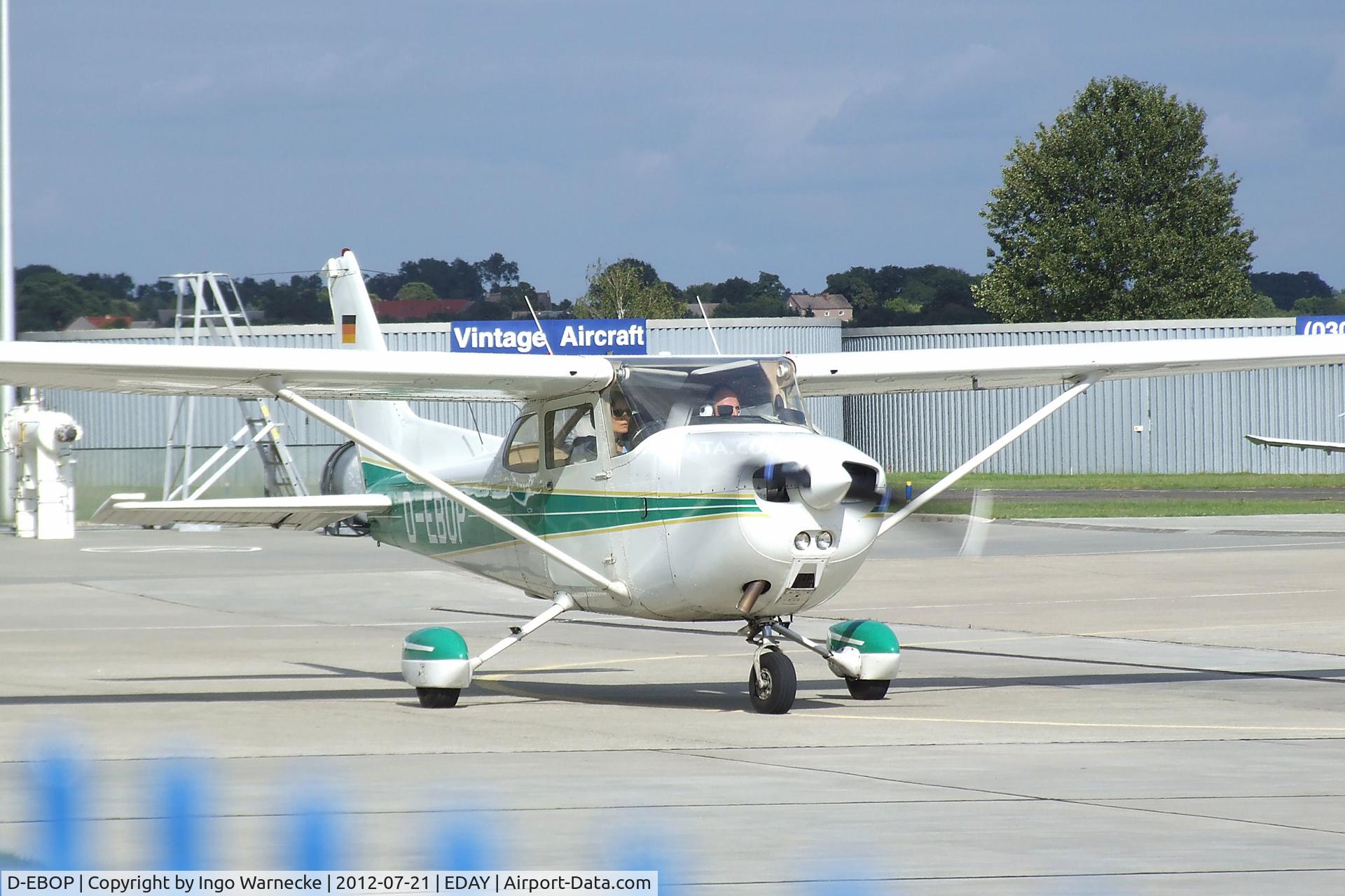 D-EBOP, Reims F172N Skyhawk C/N 1865, Cessna (Reims) F127N Skyhawk at Strausberg airfield