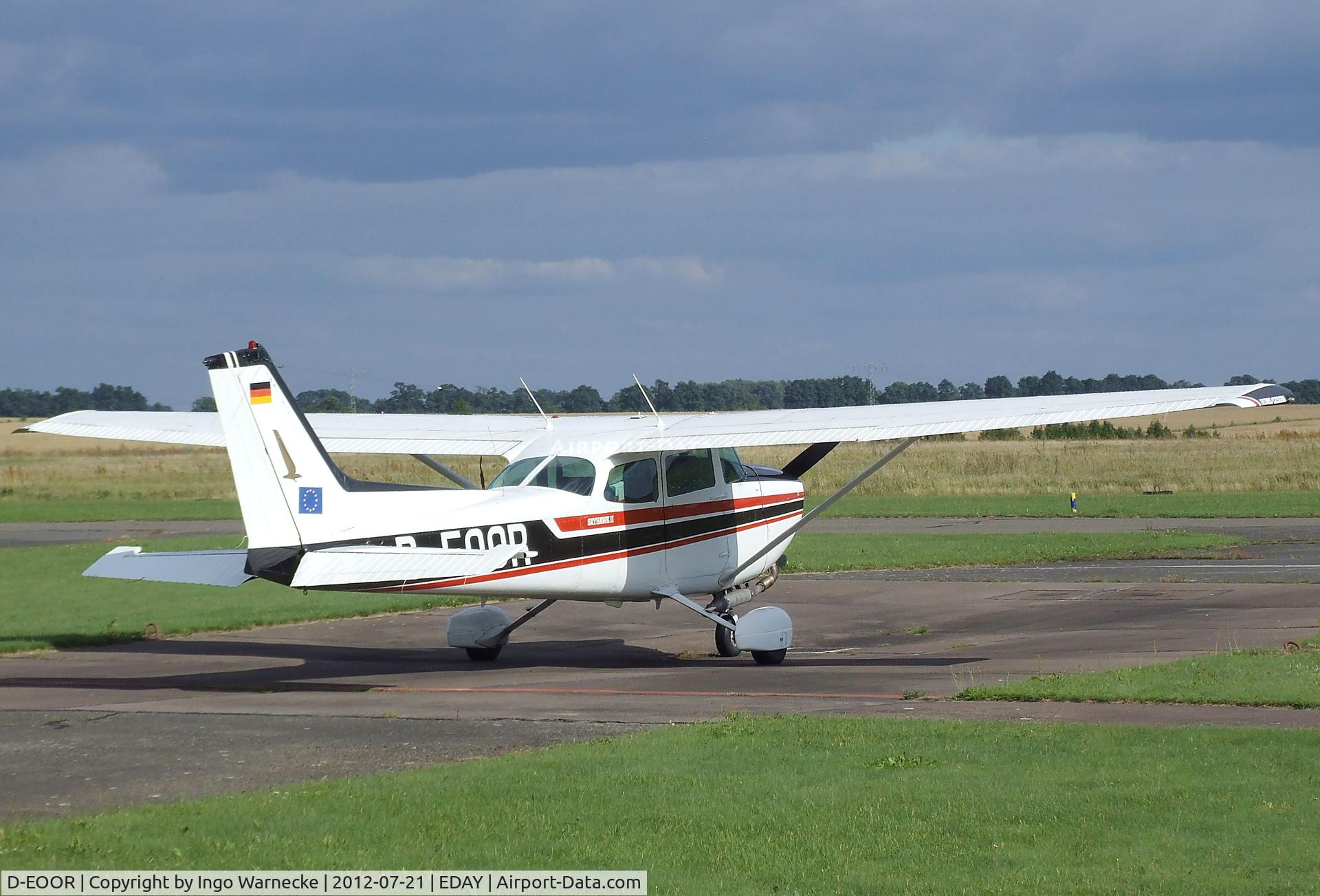 D-EOOR, Reims F172N II Skyhawk C/N 1973, Cessna (Reims) F172N Skyhawk II at Strausberg airfield