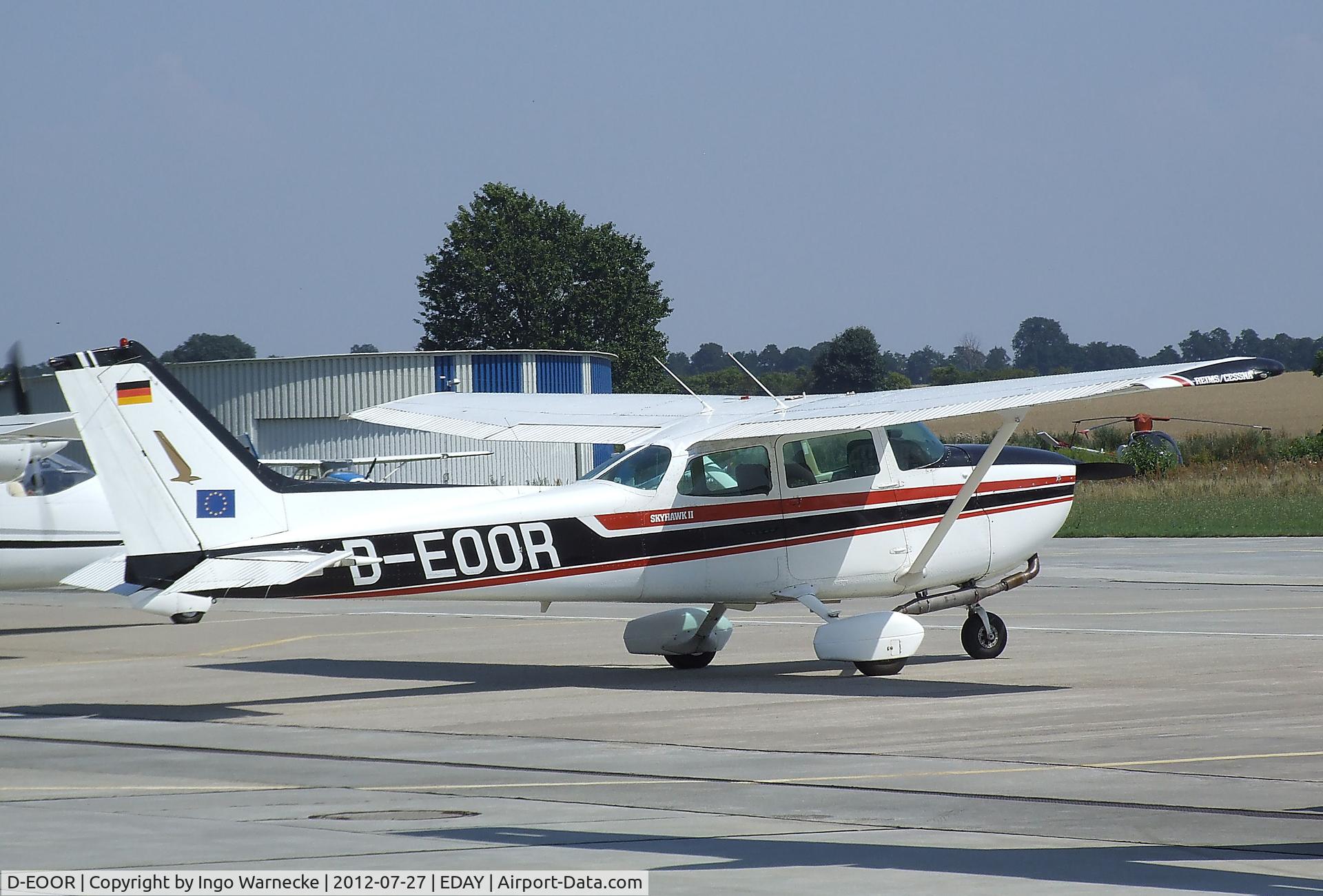 D-EOOR, Reims F172N II Skyhawk C/N 1973, Cessna (Reims) F172N Skyhawk II at Strausberg airfield