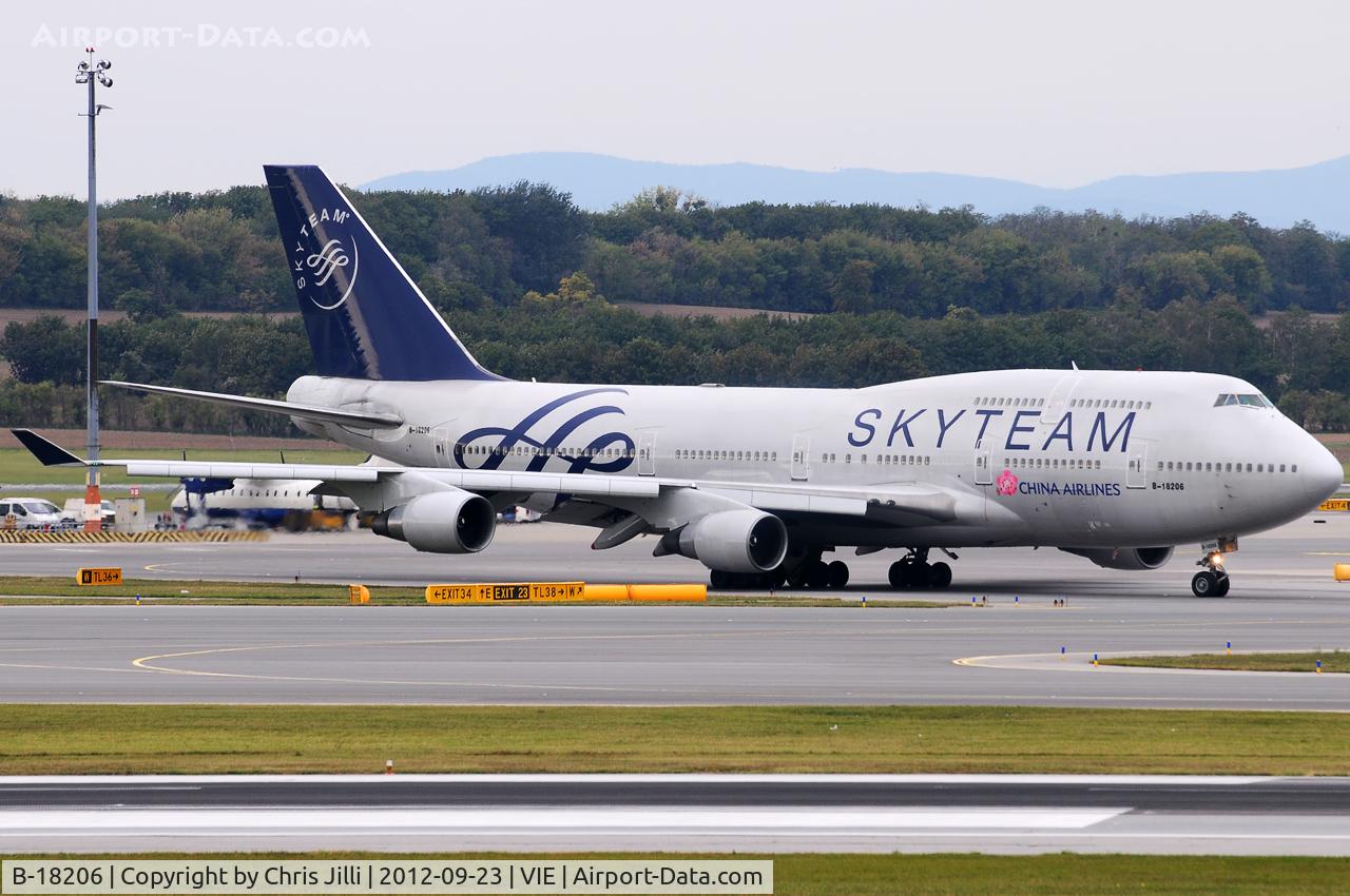 B-18206, 1998 Boeing 747-409 C/N 29030, China Airlines